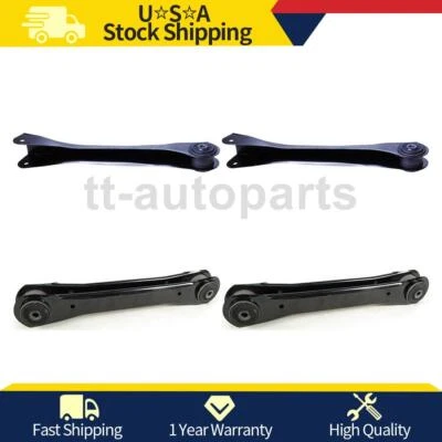 Brazo de control inferior superior delantero Mevotech 4 piezas para Jeep Wrangler 1997 1998 1999 2000 Foto 1 de 4