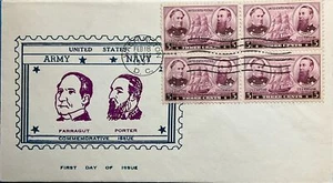 Lane 792 Heroes of the US Navy Farragut Porter Heroes of New Orleans  - Picture 1 of 1