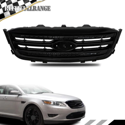 Gloss Black Grill Assembly For Ford Taurus 2010 2011 2012 Front Bumper Grille Foto 1 de 4