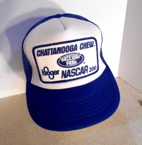 Vtg Chattanooga Chew Indianapolis Nascar 200 Snapback Hat Korea - Picture 1 of 11