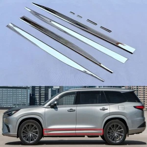 For Lexus TX 2024-2026 Car Side Skirt Door Line Sill Garnish Molding Trim Cover - Picture 1 of 2