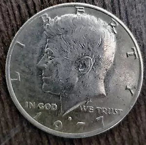 1977-D Kennedy Half Dollar - Picture 1 of 4