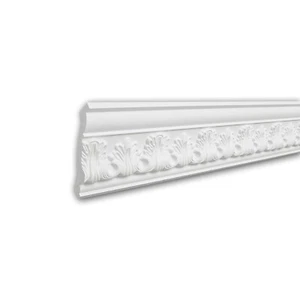  PROFHOME 150198 Eckleiste aus Polyurethan Deckenleiste Stuckleiste 2 m - Bild 1 von 5