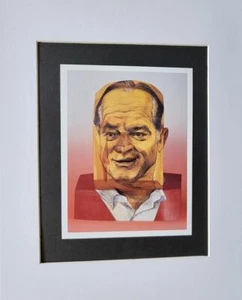 Impresión litográfica en color marisol Escobar "Bob Hope" mate offset 1998 - Imagen 1 de 2