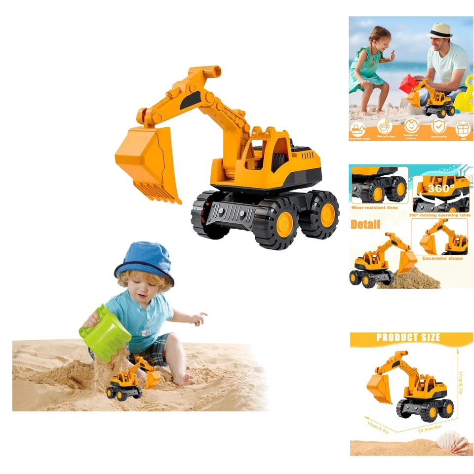 Sandspielzeug Bagger Sandkasten, Sandkasten Kinder Bagger, Bagg er Strandspie... - Bild 1 von 2