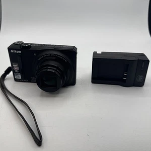 Nikon Coolpix S9100 Compact Digital Camera 12.1 MP 28x Zoom Point Shoot TESTED - Picture 1 of 6