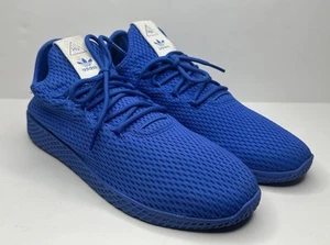 Adidas Pharrell Williams HU Tennis Sneaker Schuhe Herren Größe 10 Blau CP9766 - Bild 1 von 13