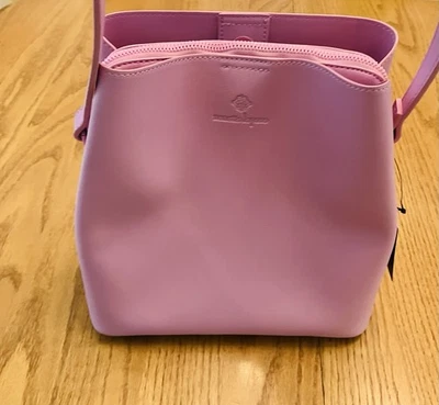 NUEVO Lindo bolso bandolera rosa Nanette Lepore Colleen para mujer Foto 1 de 4