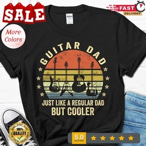 Guitar Dad Gift For Him, Guitar Owner T-Shirt For Men, Funny Guitarist Gifts,... - Picture 1 of 20