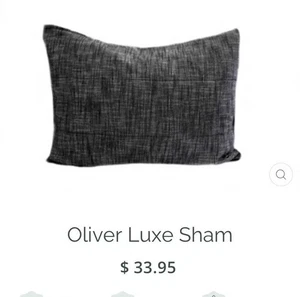 (2) Beddy’s Oliver Luxe Sham King Set in Anthrazit - Bild 1 von 9