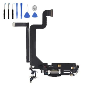 USB Ladebuchse Dock Connector für iPhone 14 Pro Max schwarz - Bild 1 von 1