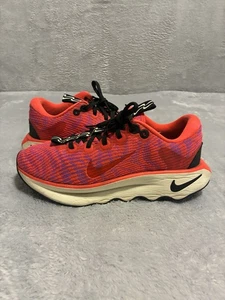 Nike Motiva Womens 8.5 Pink Red Black Athletic Walking Running Shoes Sneakers - Picture 1 of 12