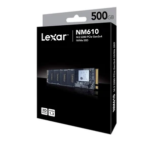 Lexar NM610-500RB 500GB M.2 2280 PCIe Gen3x4 NVMe - Bild 1 von 1