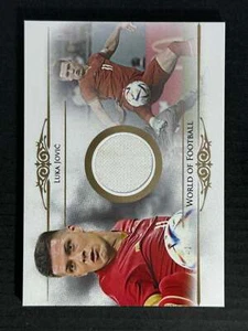 2024 Futera Unique Nostalgia Game Worn World Of Football Gold Luka Jovic 14/18 - Bild 1 von 2