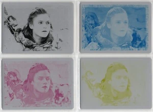 Game of Thrones Art & Images: Set of 4 Printing Plates 'Ygritte' ART80 - Picture 1 of 1