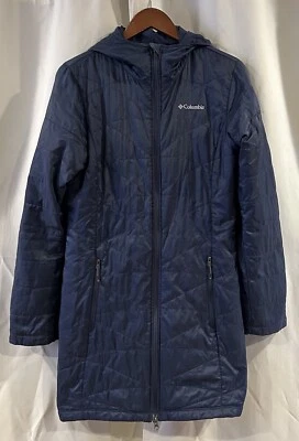 Chaqueta con capucha Columbia Mighty Lite para mujer talla: M negra Omni Shield abrigo térmico Foto 1 de 4