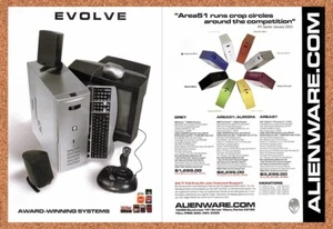 Alienware Evolve Area-51 2000 anuncio original/promoción retro v7 - Imagen 1 de 4