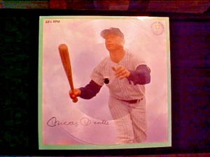 1962 Mickey Mantle Sports Record Baseball Card Auravision Columbia NICE EXAMPLE! - Picture 1 of 3