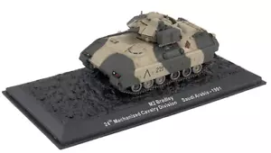 M2 Bradley 24th Mechanized Cavalry Division Saudi Arabia -1991 1/72 Eaglemoss - Picture 1 of 4