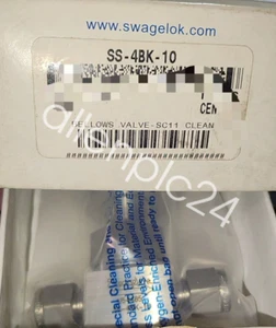 NEW Swagelok SS-4BK-10 ball valve FedEx or DHL - Picture 1 of 2