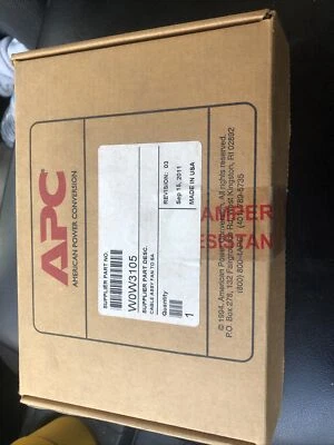 APC Schneider Electric Cable Assy Fan To Safe plug For ACRP100-102/500-502 - Image 1 of 4