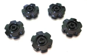 5 LEGO Technic - Pc Small Sprocket Set - Black - New - (NXT, EV3, Robot, Treads) - Picture 1 of 4