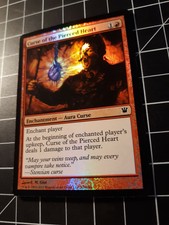 Curse of the Pierced Heart *FOIL Common* Magic MtG x1 Innistrad