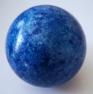 100% NATURAL MINERAL LAPIS LAZULI BIG SPHERE, HEALING CHAKRA REIKI, D-48,24mm - Picture 1 of 6