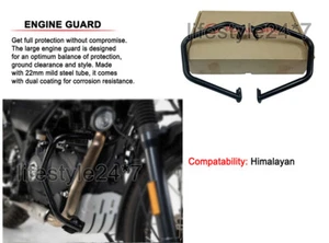 Protezione motore Royal Enfield Himalayan Bike 411cc nero - Imagen 1 de 3