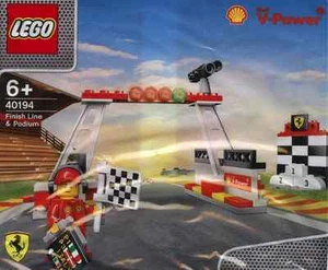 LEGO® Shell Ferrari 40194 Finish Line & Podium NUEVO EMBALAJE ORIGINAL NUEVO SIN PRECIO BASE Polybag - Imagen 1 de 2