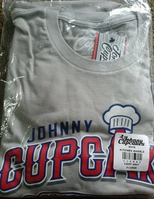 Camisa Johnny Cupcakes Angels LA Kitchen Angels Anaheim Edición Limitada XL Sellada Foto 1 de 4