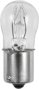 Case of 50 BA15S 6S6 155 Volt Light Bulbs 6 Watt S6 .038 amp clear double conta - Picture 1 of 7