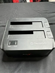 BLACK DUET THERMALTAKE 2.5" / 3.5" SATA HDD ESATA & USB DOCKING STATION ST0014U - Picture 1 of 6