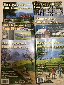 Backwoods Home Magazine Lot Of 11 : Issues 188-198 (2022-2024) - Picture 1 of 2