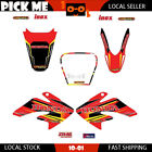 Sticker Decal Kit For HONDA CRF70 CRF70F 2008 2009 2010 2011 2012 Graphics Kit