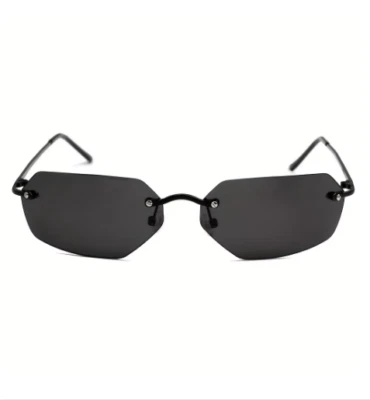 Классный матрица Neo стиль поляризованный титан солнцезащитные очки ультралегкий без оправы мужчин - Изображение 1 из 2