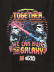 Star Wars Lego Black T-Shirt ‘Together We Can Rule The Galaxy’ Youth Size XL