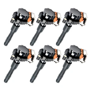 6Pack Ignition Coil For BMW 325i 352i 525i 530i X5 01-02 BMW 528i 328i 97-00 - Picture 1 of 9