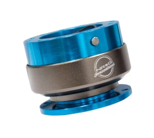 NRG Quick Release Gen 2.0 - New Blue Body / Titanium Chrome Ring - Picture 1 of 1