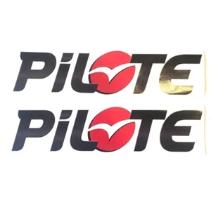 Calcomanía pegatina PILOT MOTORHOME, logotipo de piloto, impreso en color, laminado, desde 2004 - Imagen 1 de 6