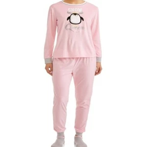 Holiday Time Snow Queen Pink Woman XL Pajamas Set New - Picture 1 of 1