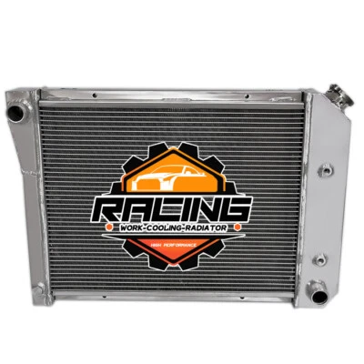Radiador para 1968-1974 1969 1970 Chevy Nova 1975-1987 EL CAMINO V6 aluminio completo Foto 1 de 4