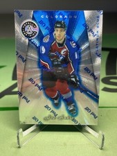 1997-98 Pinnacle Totally Certified Platinum Blue Joe Sakic /3099 - Colorado Avs