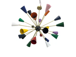 24 Holder Multicolor Chandelier for Indoor use Light Italian Chandelier Light - Picture 1 of 4