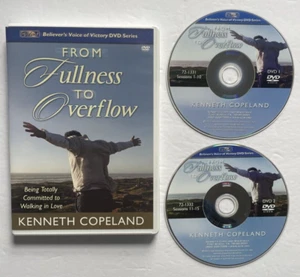 From Fullness to Overflow DVD - Kenneth Copeland - Christian Faith MINT DISCS - Picture 1 of 6