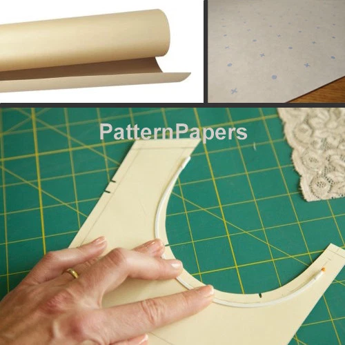 Pattern Template Card (6m) & Pattern Paper Spot Dot Cross (10m) ** ON A ROLL** - Image 1 of 3