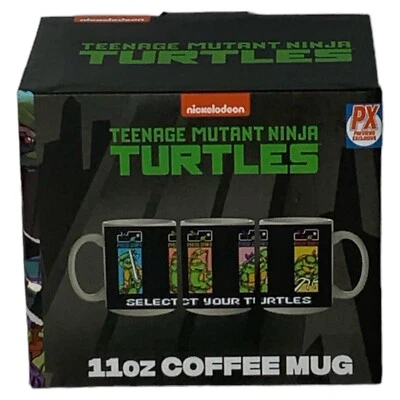 Taza de café Teenage Mutant Ninja Turtles TMNT clásica arcade PX exclusiva 11 oz Foto 1 de 3