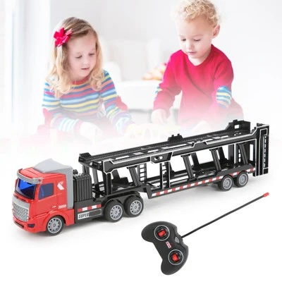 (Red Alloy Fire Truck Kids Truck Toy Model 1:48 Alloy Super Truck Vehicle Si HG - Image 1 of 4