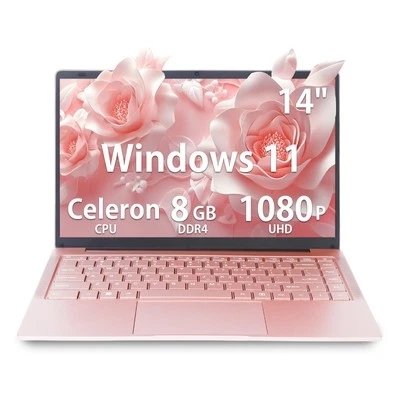 LONGEVINCE14 Laptop, Celeron N4120, 8 GB RAM, 512GB ultraleichtes Notebook - Bild 1 von 4