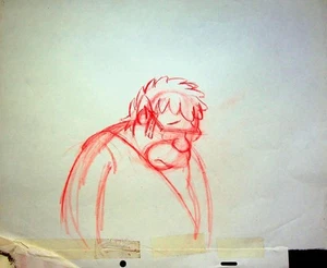 The Simpsons Production Hand Drawn Animation Pencil 20th Century Fox - Picture 1 of 2